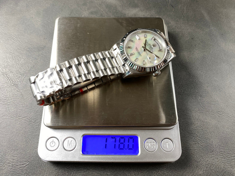 RW58  Women's fritillary face double calendar Week log watch 31MM