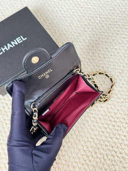 LCP02 Wallet Bag 13.1-7.5-2.1CM Leather bags with box