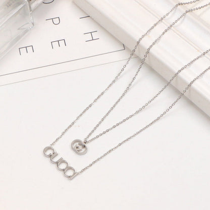 GCN13 Necklace copper plating gold Jewelry