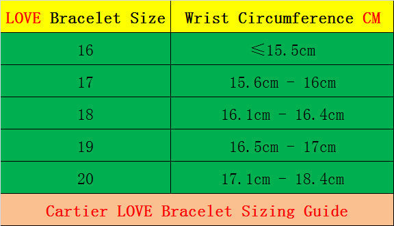 CAB15 LOVE screw bracelet with screwdriver bangle steel 18K gold plated Jewelry 15-22cm
