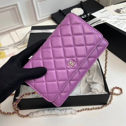 XCP019 Bag leather 19-13-4CM Bag Gold