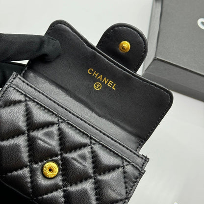 LCP39 Wallet Bag 11-7.5-2CM Leather bags with box
