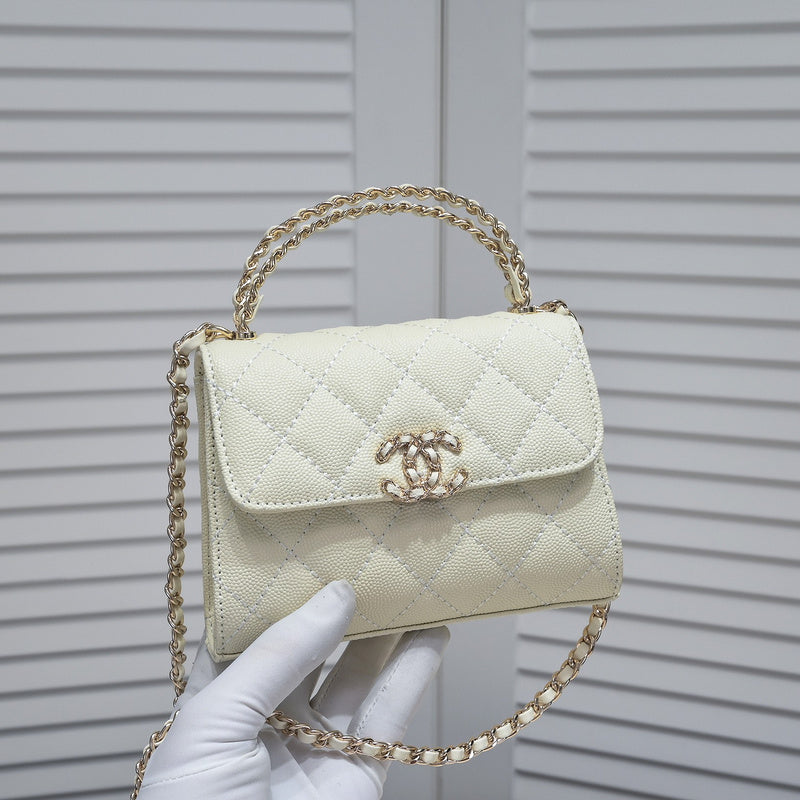 LCP14 Leather shoulder bag 15-6-10CM Bags