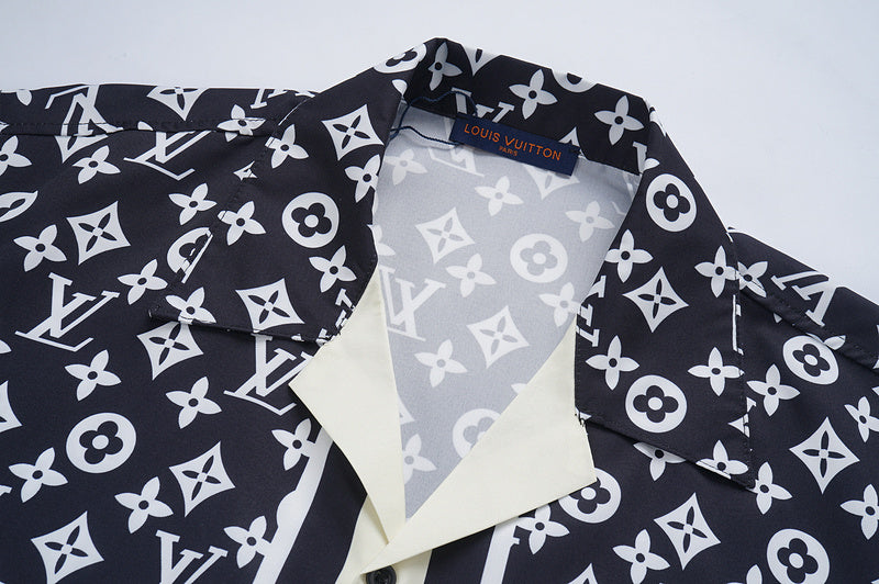LVC241 New Fashion Summer Suit Short Sleeve Shirt Shorts