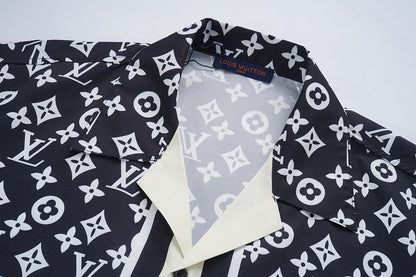 LVC241 New Fashion Summer Suit Short Sleeve Shirt Shorts
