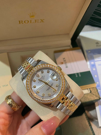 RW29  Journal new color couple mechanical watch 36mm*12mm/31mm*12mmCITIZEN movement