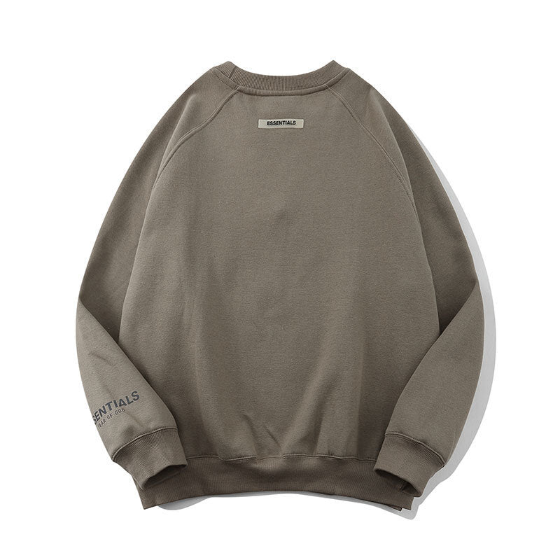ESC21 New Men's and Women's Same Style Autumn/Winter Thin Velvet Hoodie Sweatshirt Clothing