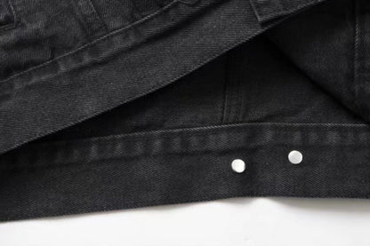 BAC100  New high-quality spring and autumn men'sand women’s jacket denim jacket clothes