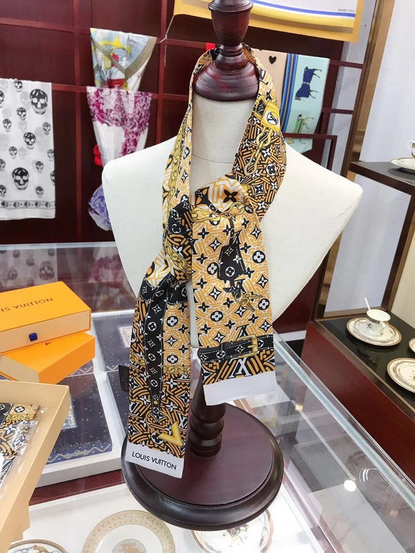 XLC4 Silk satin 8-120CM scarf