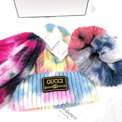 PGH1   Autumn and Winter New Fashionable Colorful Core spun Knitted Hat