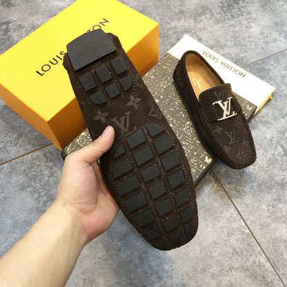 BMLS6 cowhide Shoes Leather Man Shoes 38-45 with box