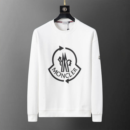 MOC037  New men's autumn and winter double-sided cotton new pullover hoodie clothing