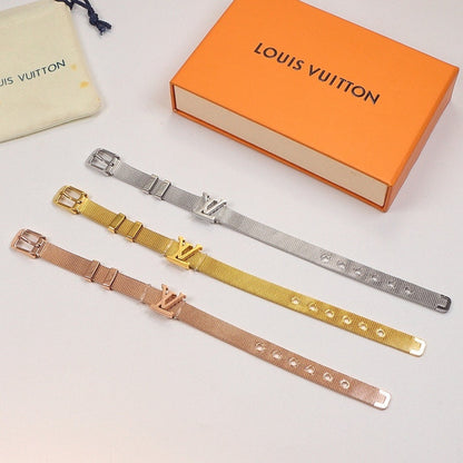 LVB120 watch strap titanium steel bracelet jewelry adjust size