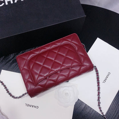 XCP017 Bag leather 19-13-4CM Bag silver logo