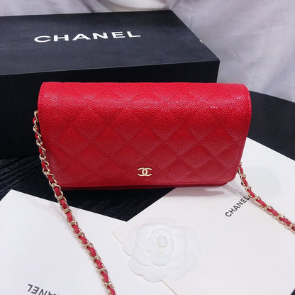 XCP016 Bag leather 19-13-4CM Bag Gold