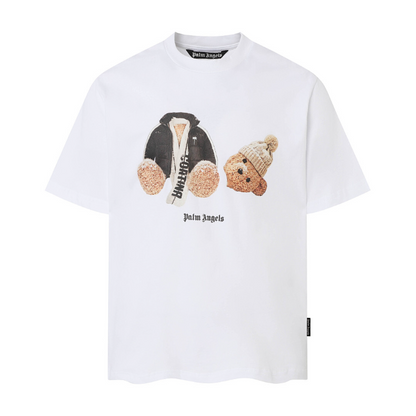 PAC4 New men's and women's summer pure cotton top T-shirt Clothing