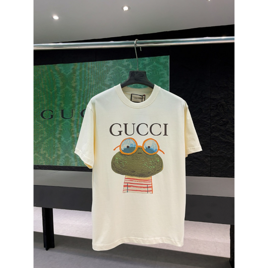 GUC052  New men's and women's summer pure cotton top T-shirt Clothing