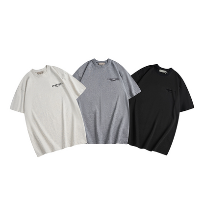 FGC10 New Men's and Women's Summer Pure Cotton Top with Casual Style and Loose Size