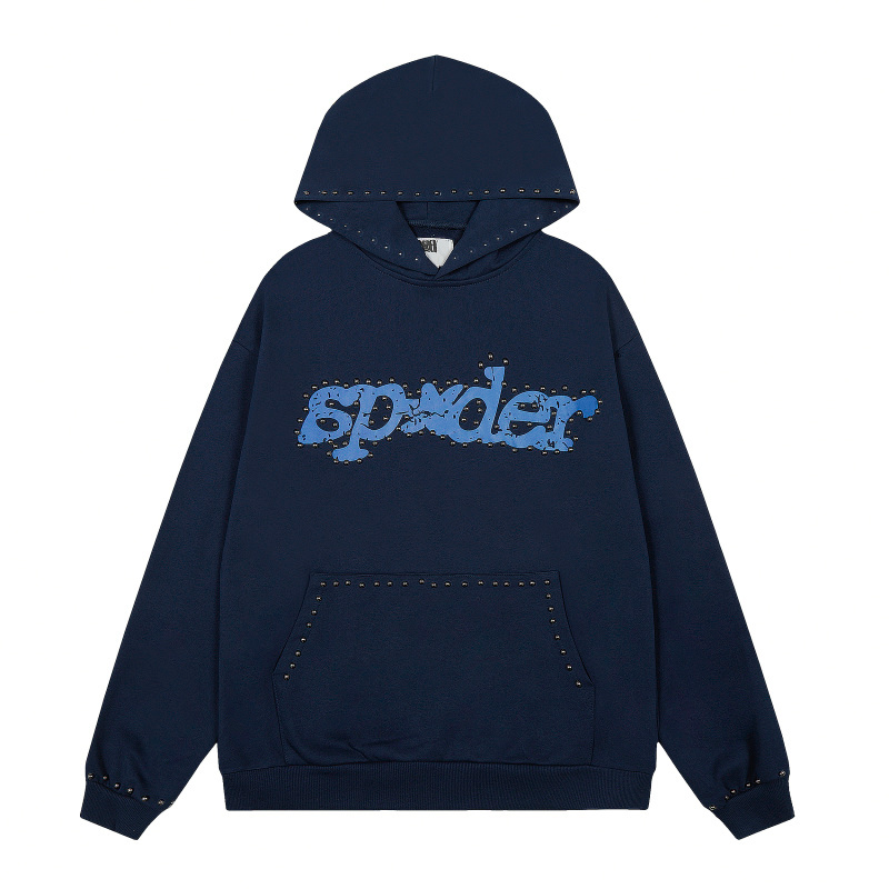 SPC14  New men's and women's autumn and winter pure cotton looped fabric zipper jacket hoodie, clothing