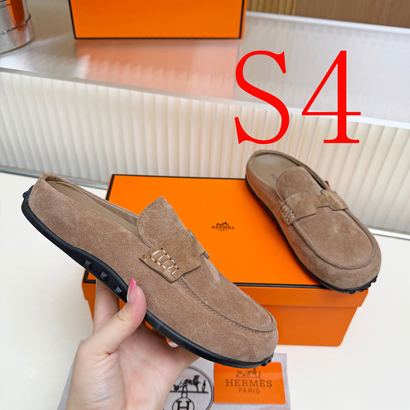OHS2 Women slipper Leather Sole Shoes 35-41 with box