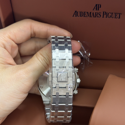 APW1 Fashion classic stainless steel quartz watch 42mm men's watch with gift box