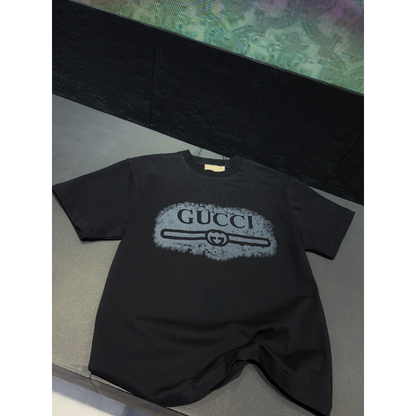GUC050  New men's and women's summer pure cotton top T-shirt Clothing