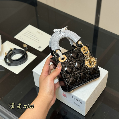 ADP0 Leather Bags Mini 13-11CM Bag With Box