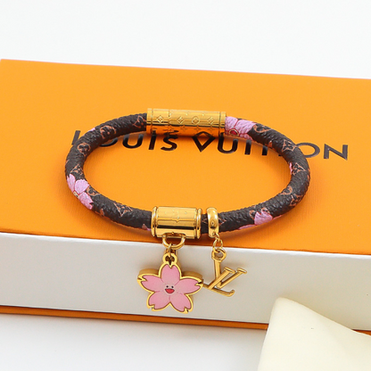 LVB122 Murakami Takashi Sakura Co branded Bracelet for women jewelry