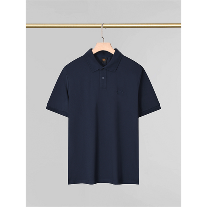 BSC2 New men's summer short sleeved polo collar clothing