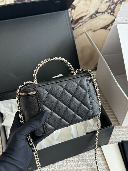 ACP73 Leather Bags 17CM Bag with Box