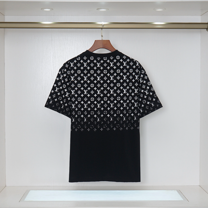 LVC050  New men's and women's summer pure cotton top T-shirt clothing
