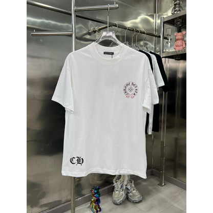 KLC34  New high-quality men's and women's summer pure cotton T-shirt short sleeved top clothing