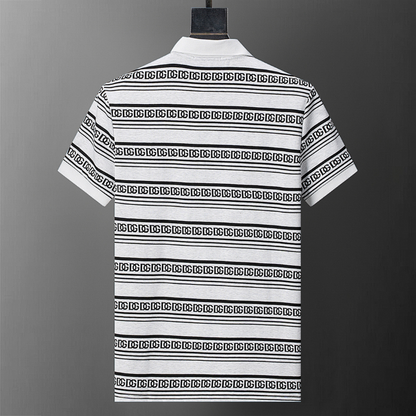 DGC18 New men's short sleeved polo top+shorts clothing