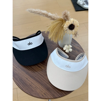 ALH9 New women's sports empty top hat, sunglasses hat