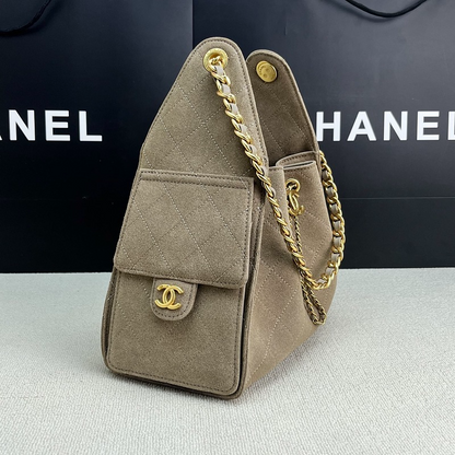 LCP11 Suede cowhide Bag 30-12-26CM Shoulder bags