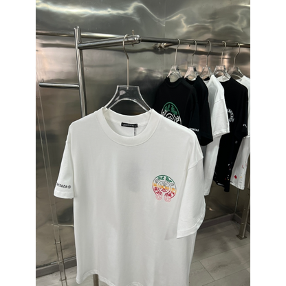 KLC30  New high-quality men's and women's summer pure cotton T-shirt short sleeved top clothing