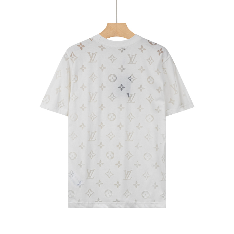 LVC220 New men's and women's summer pure cotton short sleeved top clothing