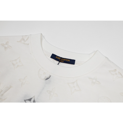 LVC220 New men's and women's summer pure cotton short sleeved top clothing