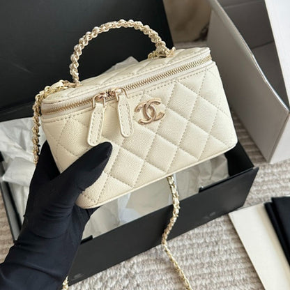 ACP73 Leather Bags 17CM Bag with Box