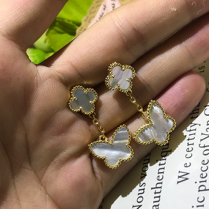 VAE52  Women's new butterfly earring jewelry