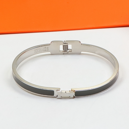 HB58 Narrow Edition H Letter Titanium Steel Bracelet for women jewelry