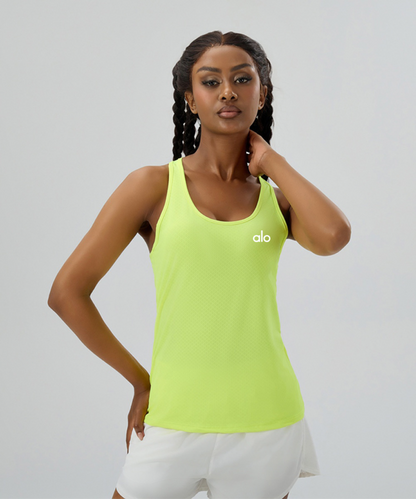 zalo2145   Women's Summer Thin Breathable Quick Drying Loose Skin friendly Yoga Sleeveless Hoodie Tank Top Clothing