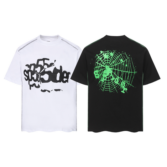SPC18 New men's and women's summer pure cotton top T-shirt clothing