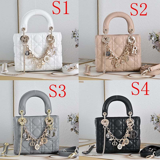 LDP56 Leather bag 17-15-8cm Hand bag
