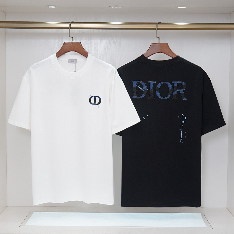 DIC37 New men's and women's summer pure cotton top T-shirt clothing