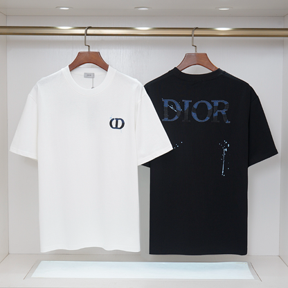 DIC37 New men's and women's summer pure cotton top T-shirt clothing