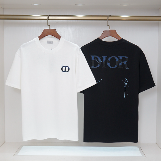 DIC37 New men's and women's summer pure cotton top T-shirt clothing
