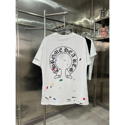 KLC31  New high-quality men's and women's summer pure cotton T-shirt short sleeved top clothing