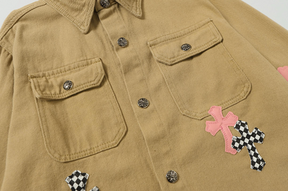 KLC29 New men's and women's spring and autumn high-quality denim clothes, jackets, outerwear clothing