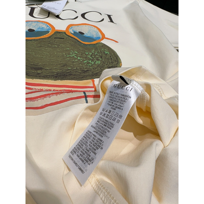 GUC052  New men's and women's summer pure cotton top T-shirt Clothing